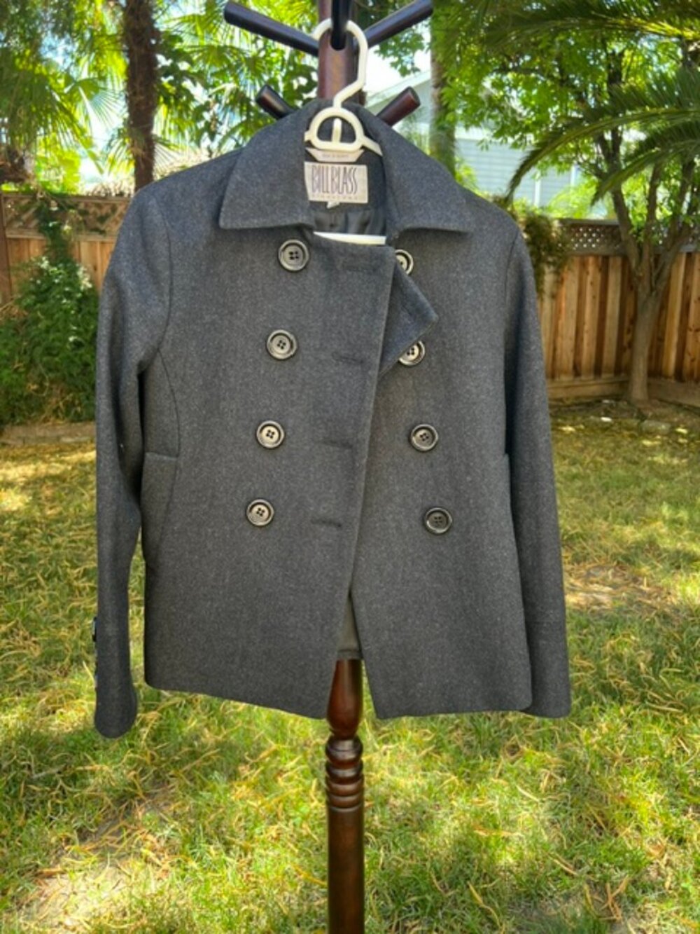 Bill Blass peacoat